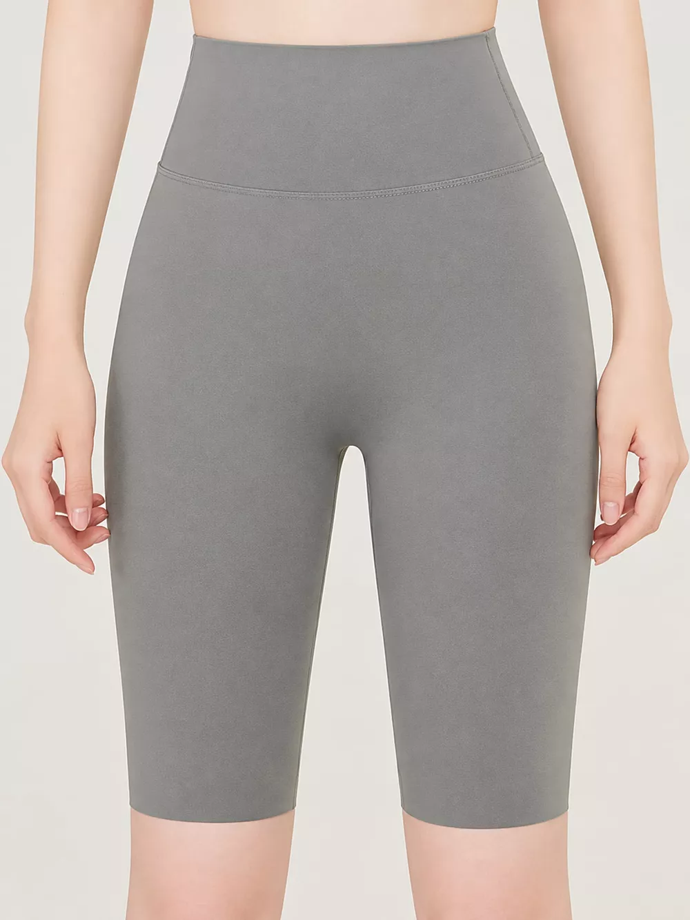 Full Size High-Waisted Seamless Compression Active Shorts Plus Size, image 26