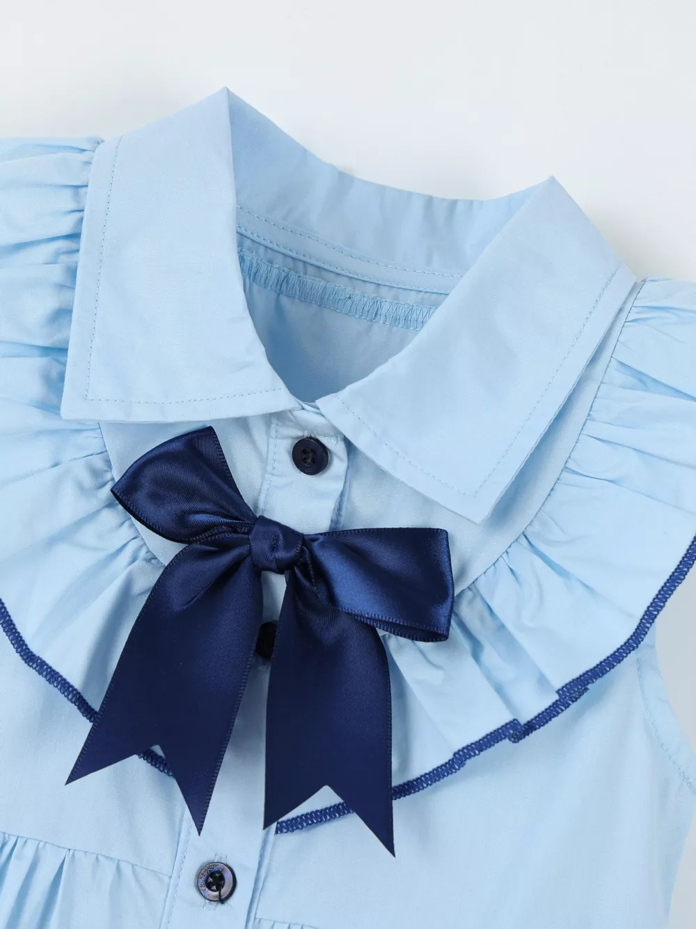 Children's Button Front Sleeveless Dress, image 6