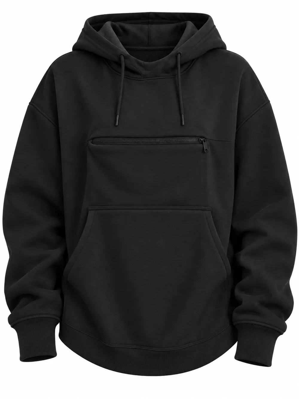 Full Size Cat Pouch Drawstring Hoodie Plus Size, image 6