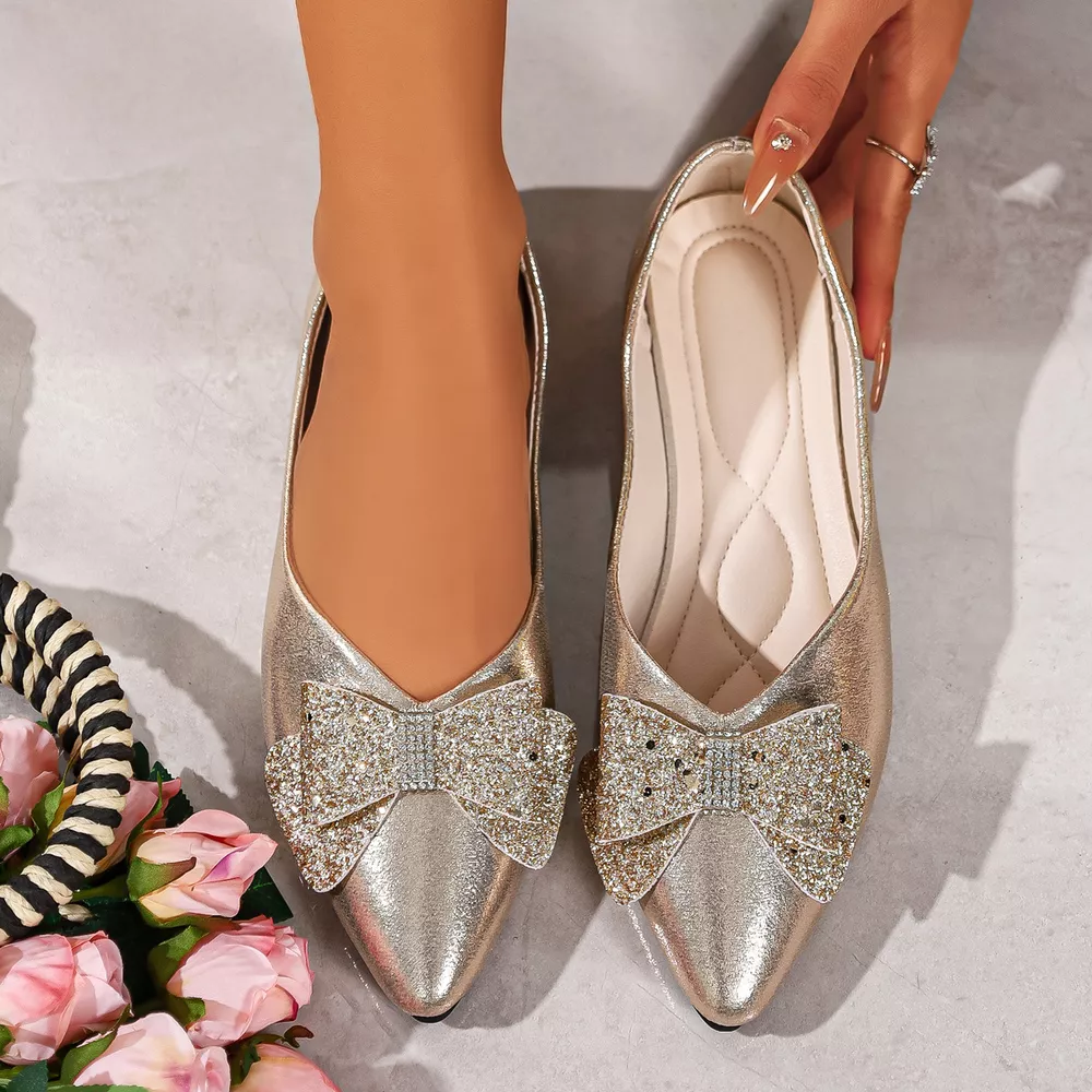 Bow Point Toe Slip-Ons, image 19