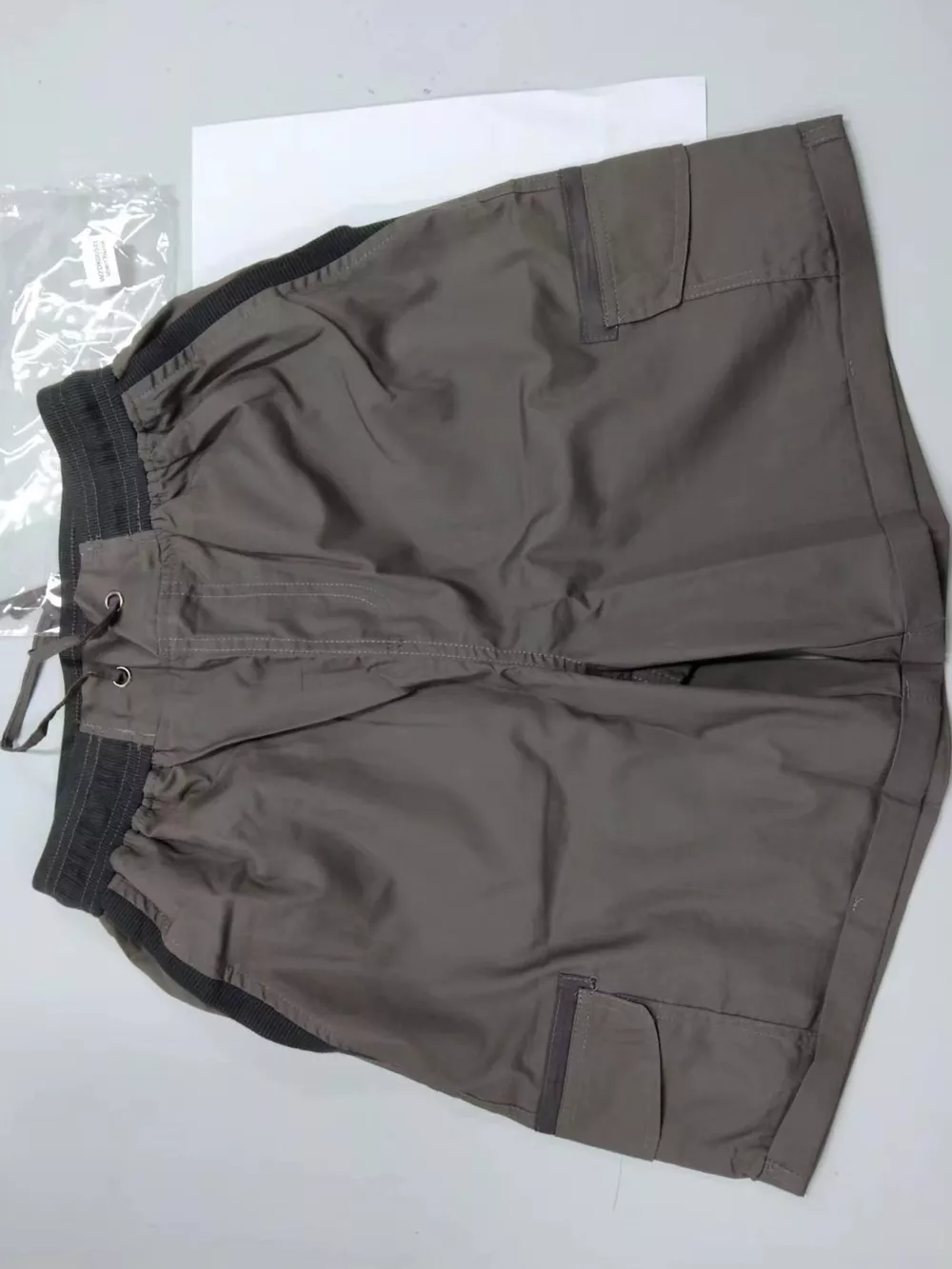 Full Size Drawstring Cargo Shorts Plus Size, image 42
