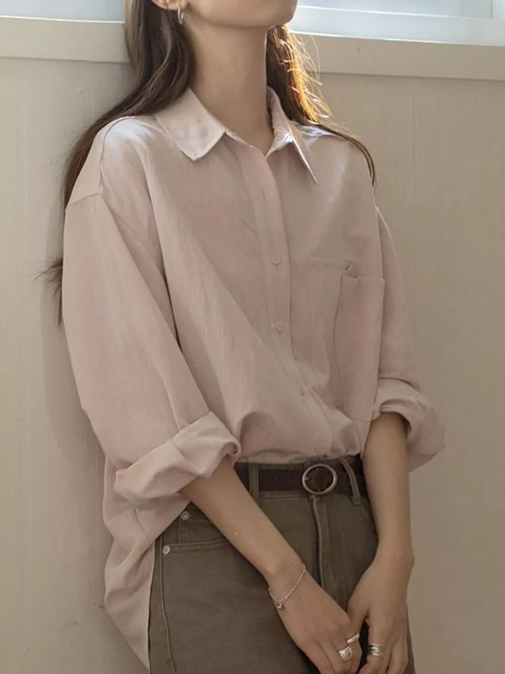 Button-Down Long Sleeve Shirt, image 19