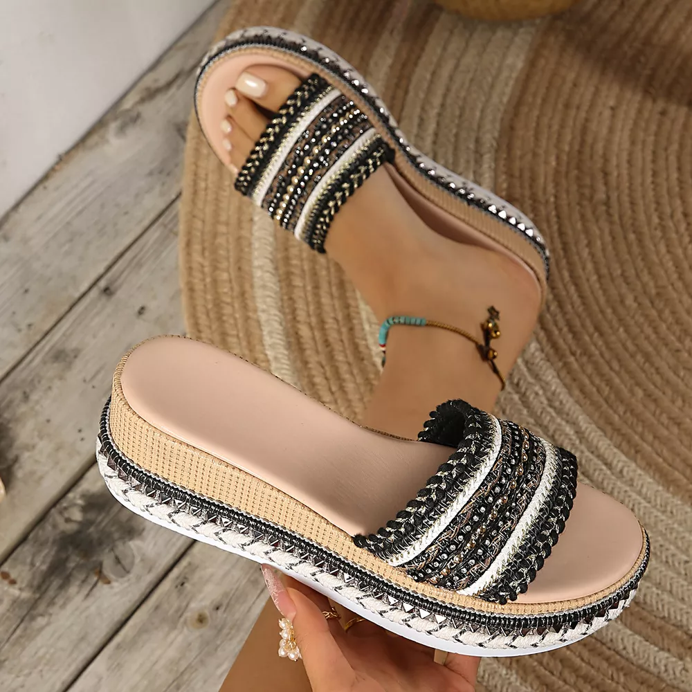 Open Toe Platform Sandals, image 3