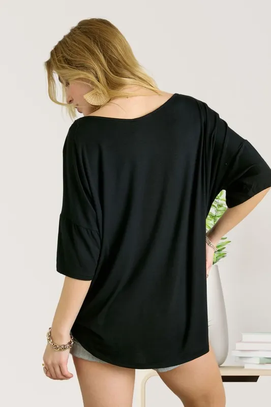 Sequin US Flag Pocketed Top, image 5
