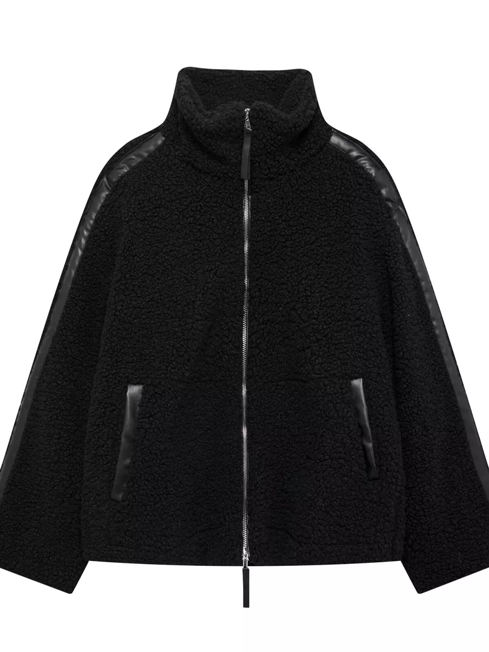 Sherpa Zip-Up Outerwear, image 20