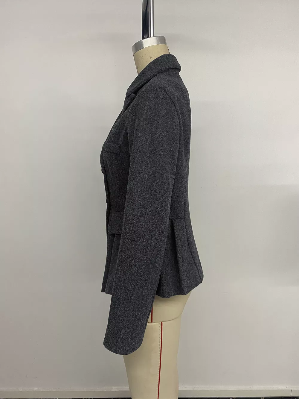 Double-Breasted Peplum Blazer, image 8