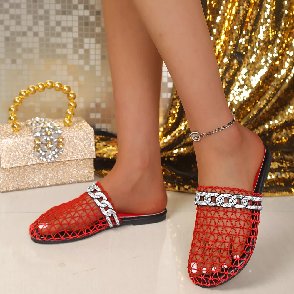 Chain Detail Sandals, image 6