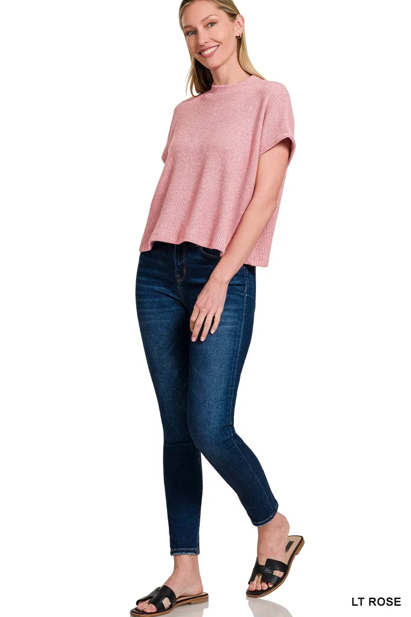 Sweater Boxy Top & Long Pants Set, image 7