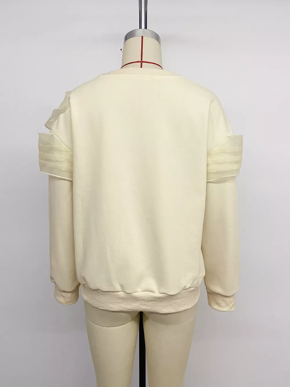 Bow Round Neck Long Sleeve Sweatshirt, image 14