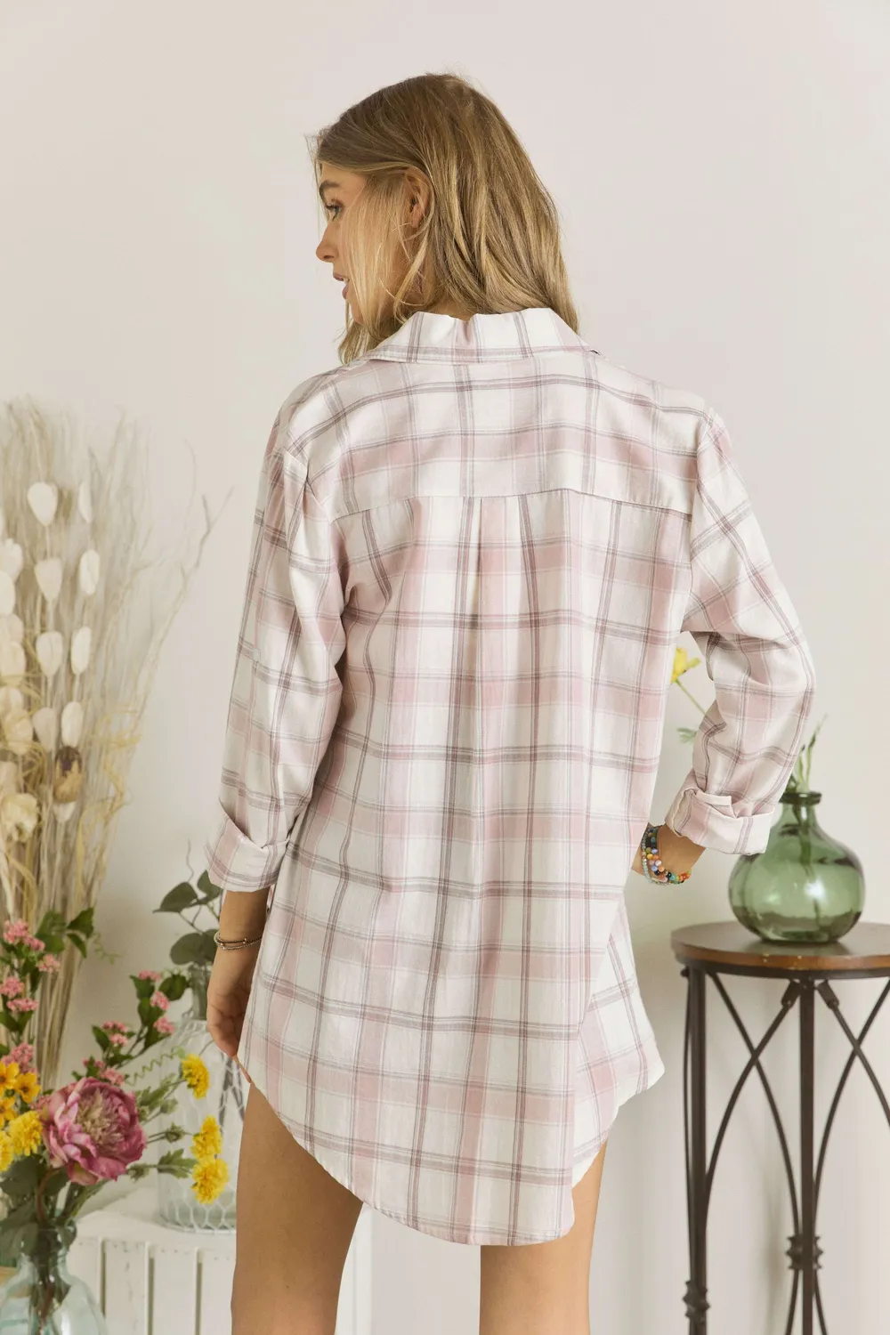 utton Down Plaid Shirt, image 6