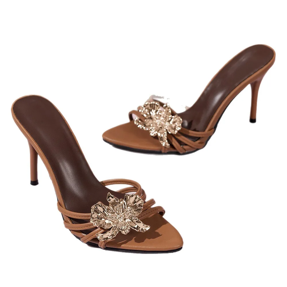 Peep Toe High Heel Sandals, image 8