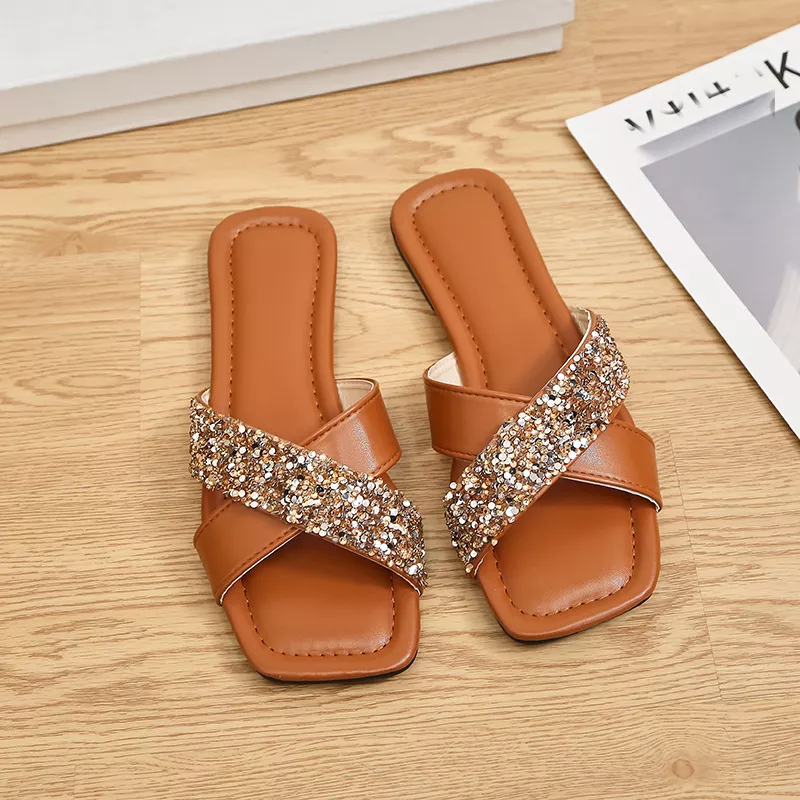 Open Toe Crisscross Sandals, image 9