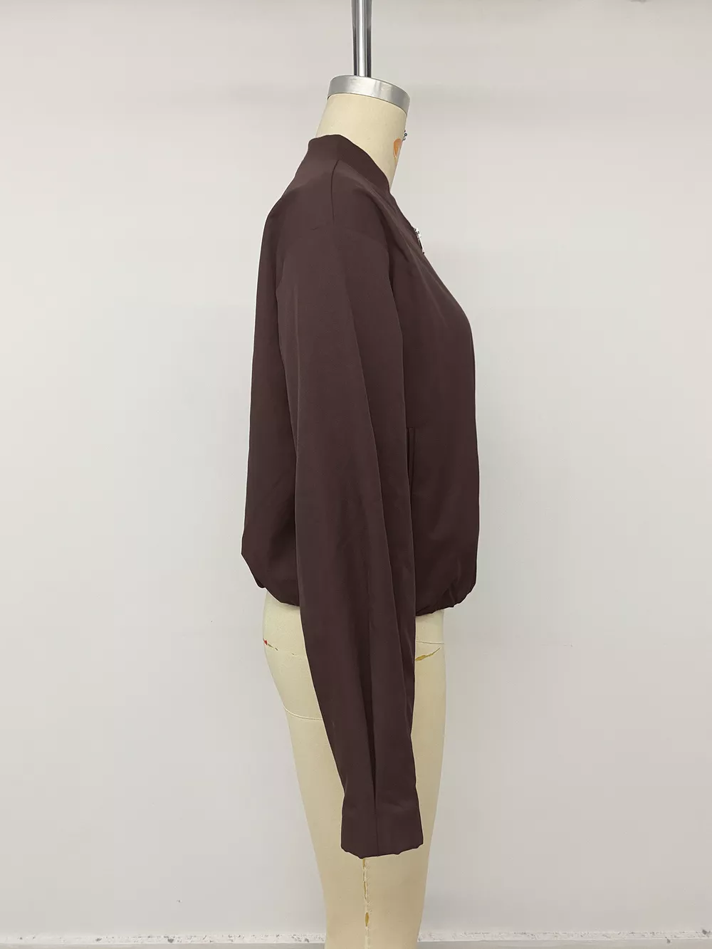 Zip Up Dropped Shoulder Jacket, image 13