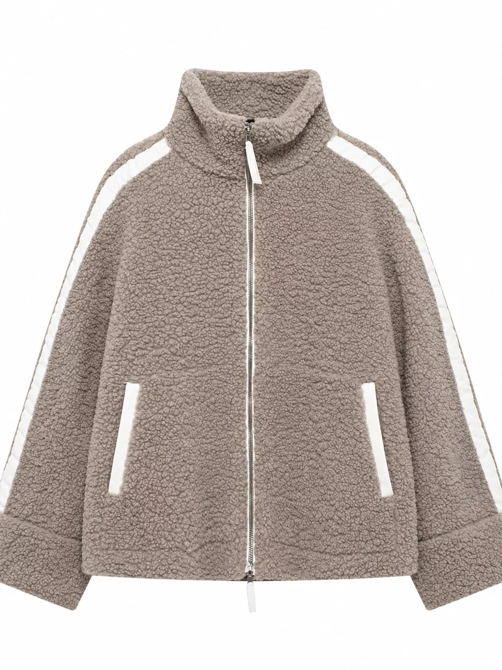 Sherpa Zip-Up Outerwear, image 32