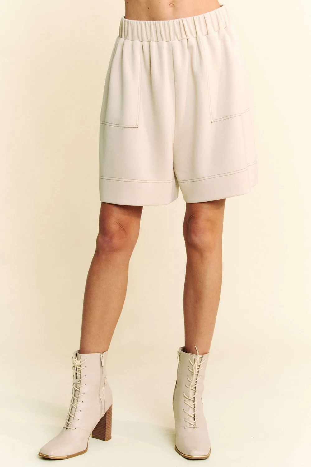 Contrast Seam Top and Short Set, image 6
