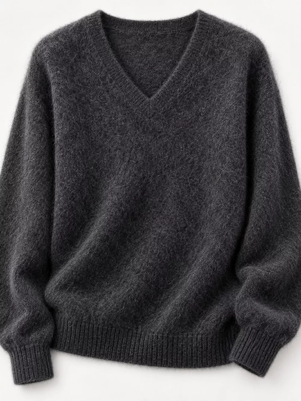V-Neck Dropped Shoulder Sweater, image 25