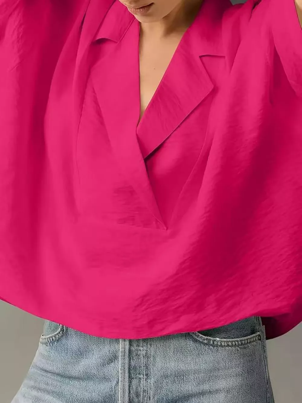 Half Sleeve Oversized Blouse, image 15