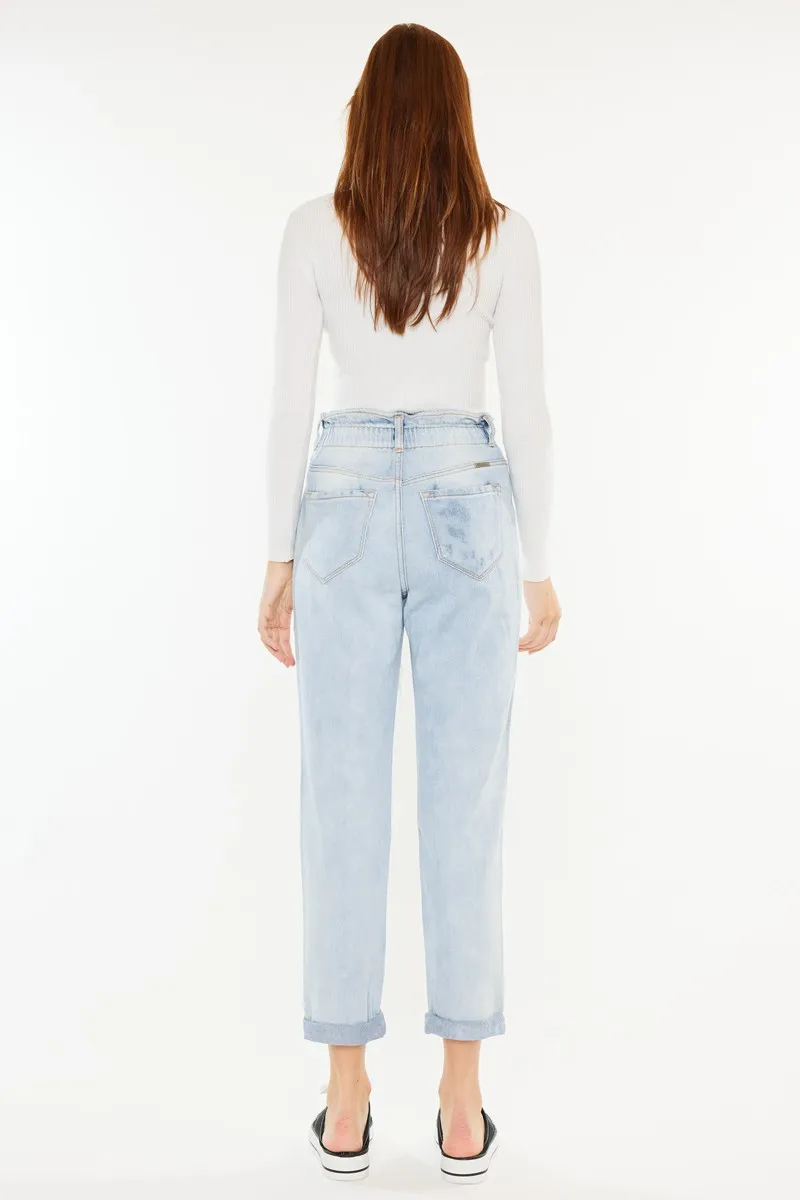 Open Pack Paperbag Mom Jeans, image 6