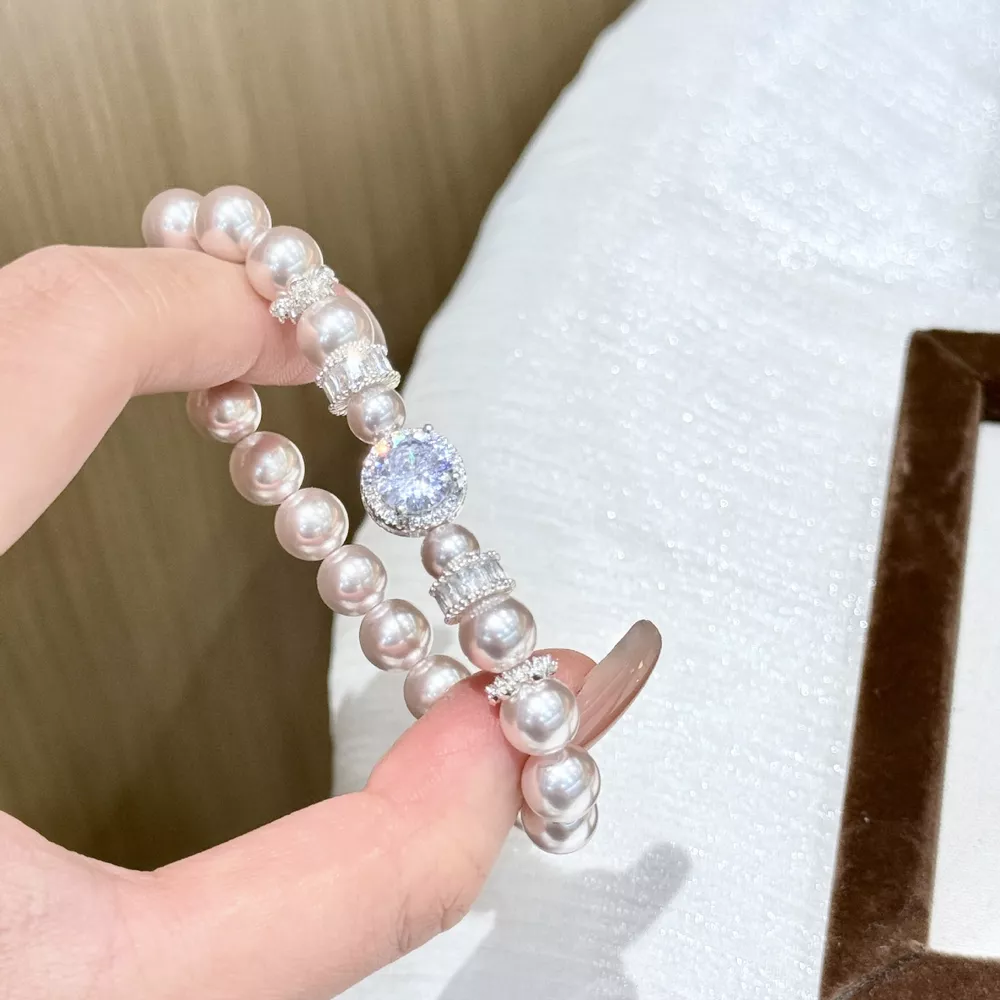 Pearl Zircon Bracelet, image 3