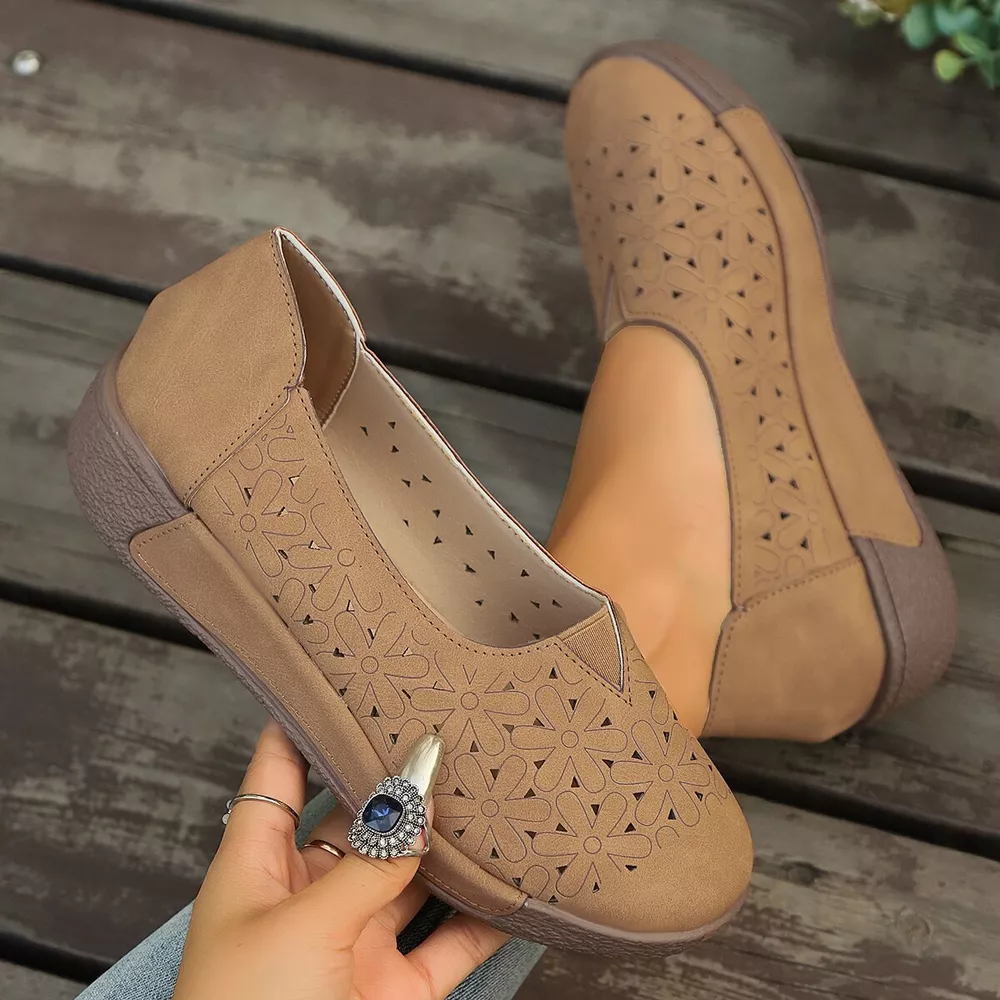 Hollow-Out Casual Loafers, image 17