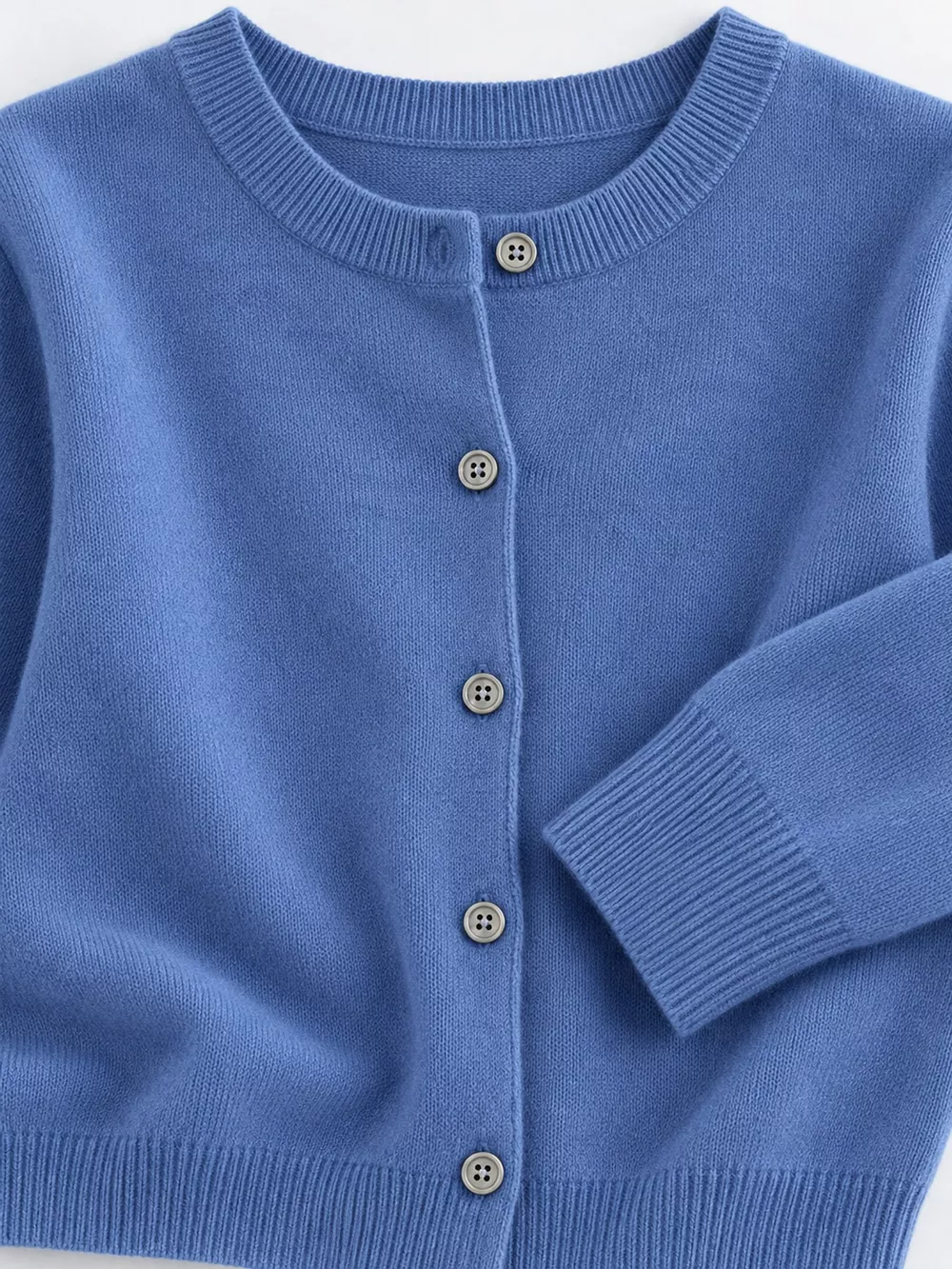 Crew-Neck Button-Down Cardigan, image 44