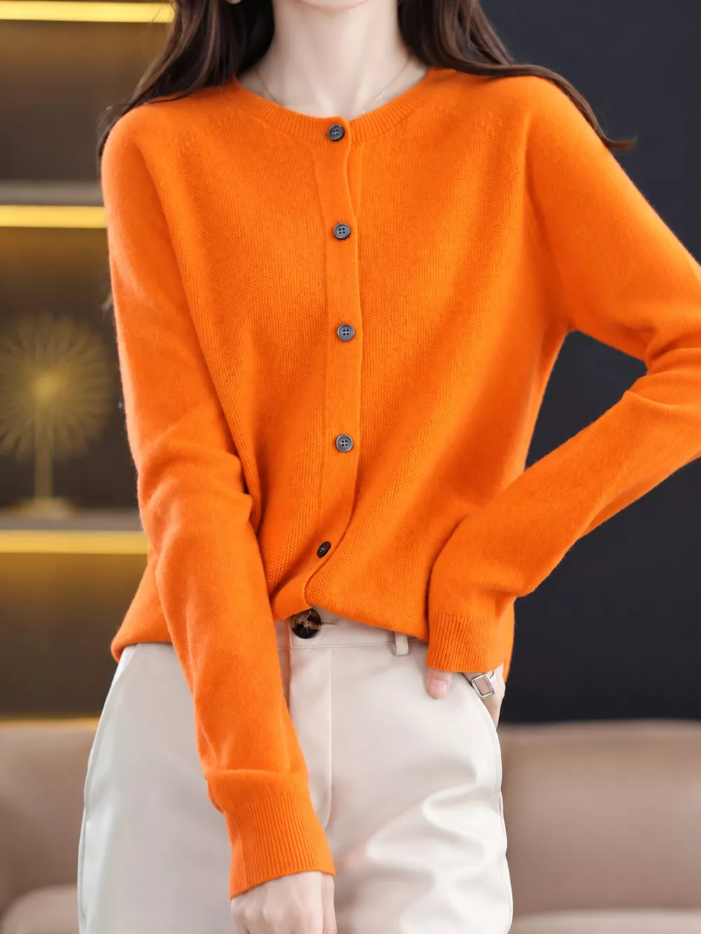 Button-Down Long Sleeve Cardigan, image 27