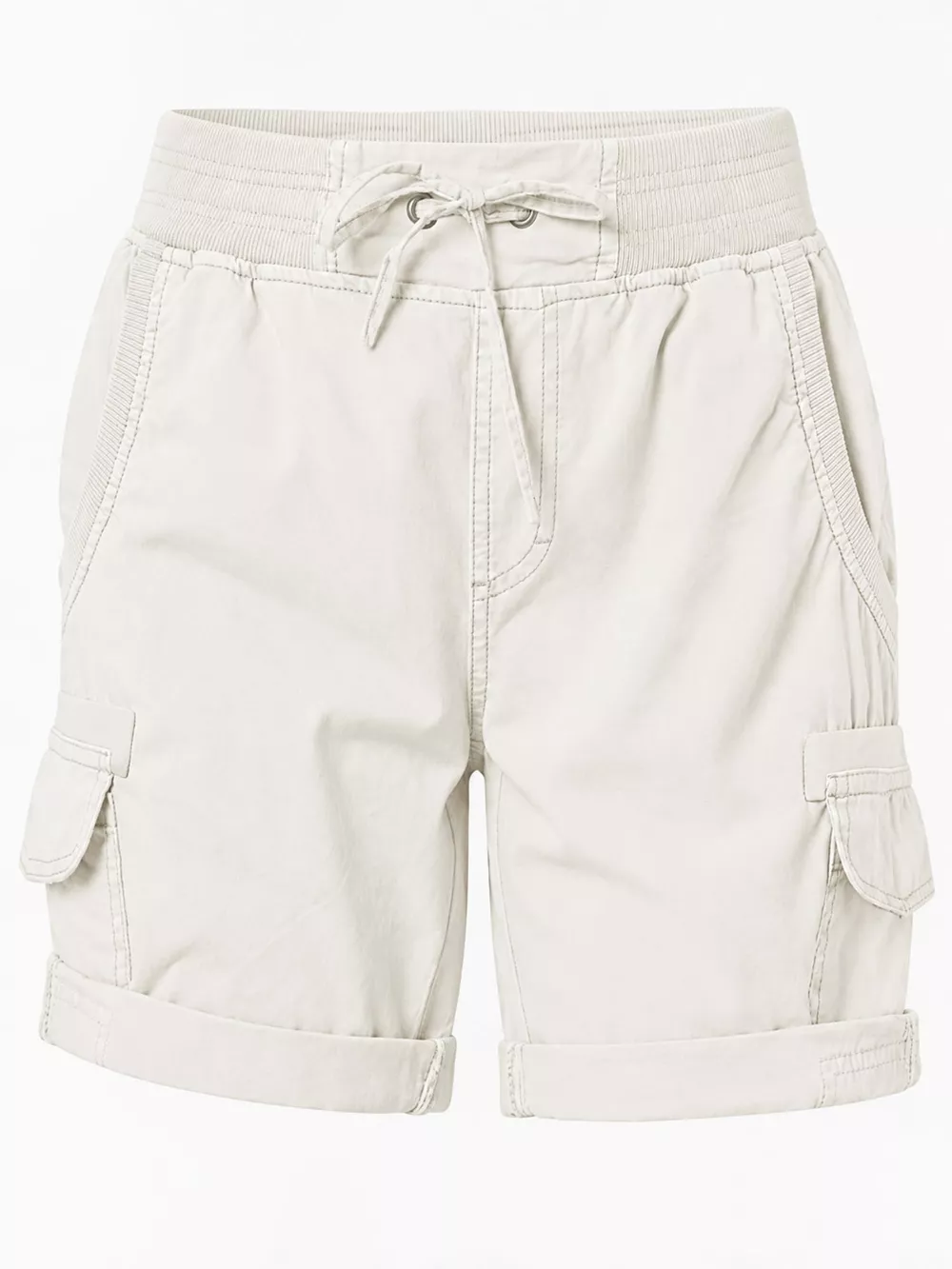 Full Size Drawstring Cargo Shorts Plus Size, image 4