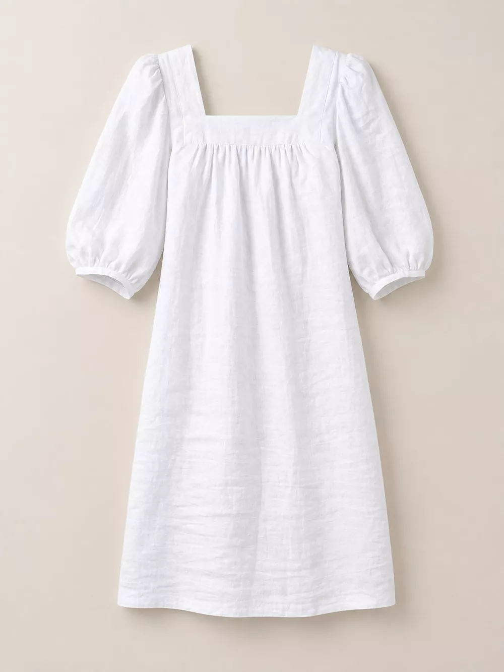 Square Neck Puff Sleeve Mini Dress, image 23
