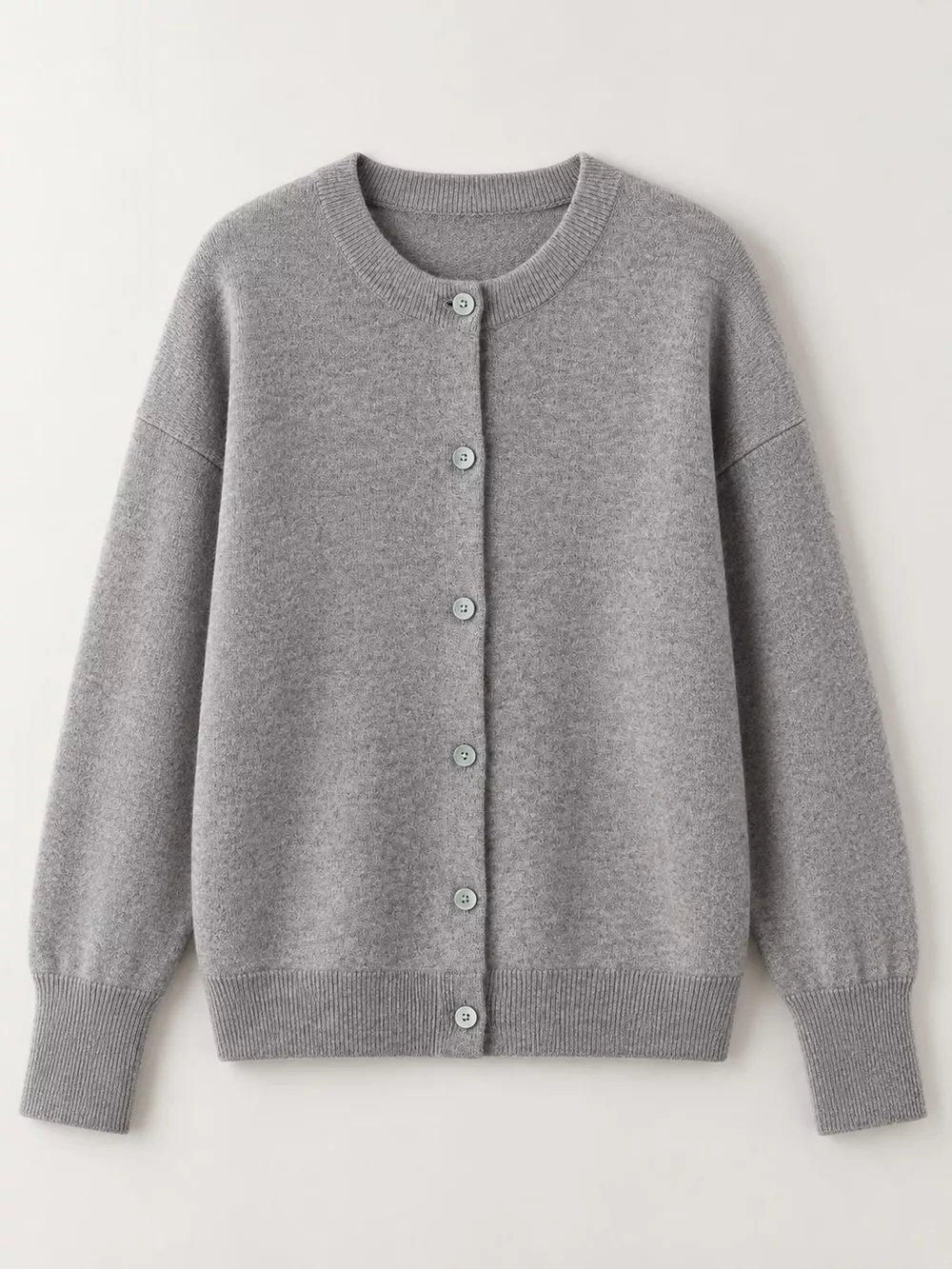 Crew Neck Button-Down Cardigan, image 74