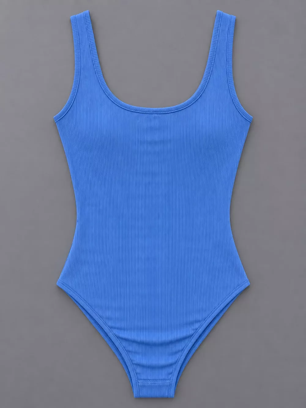Full Size Ribbed Knit Sleeveless Scoop Neck Bodysuit Plus Size, image 43