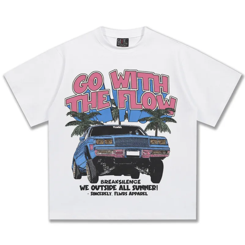 Men's Vintage Washed Graphic Oversized T-Shirt, image 8