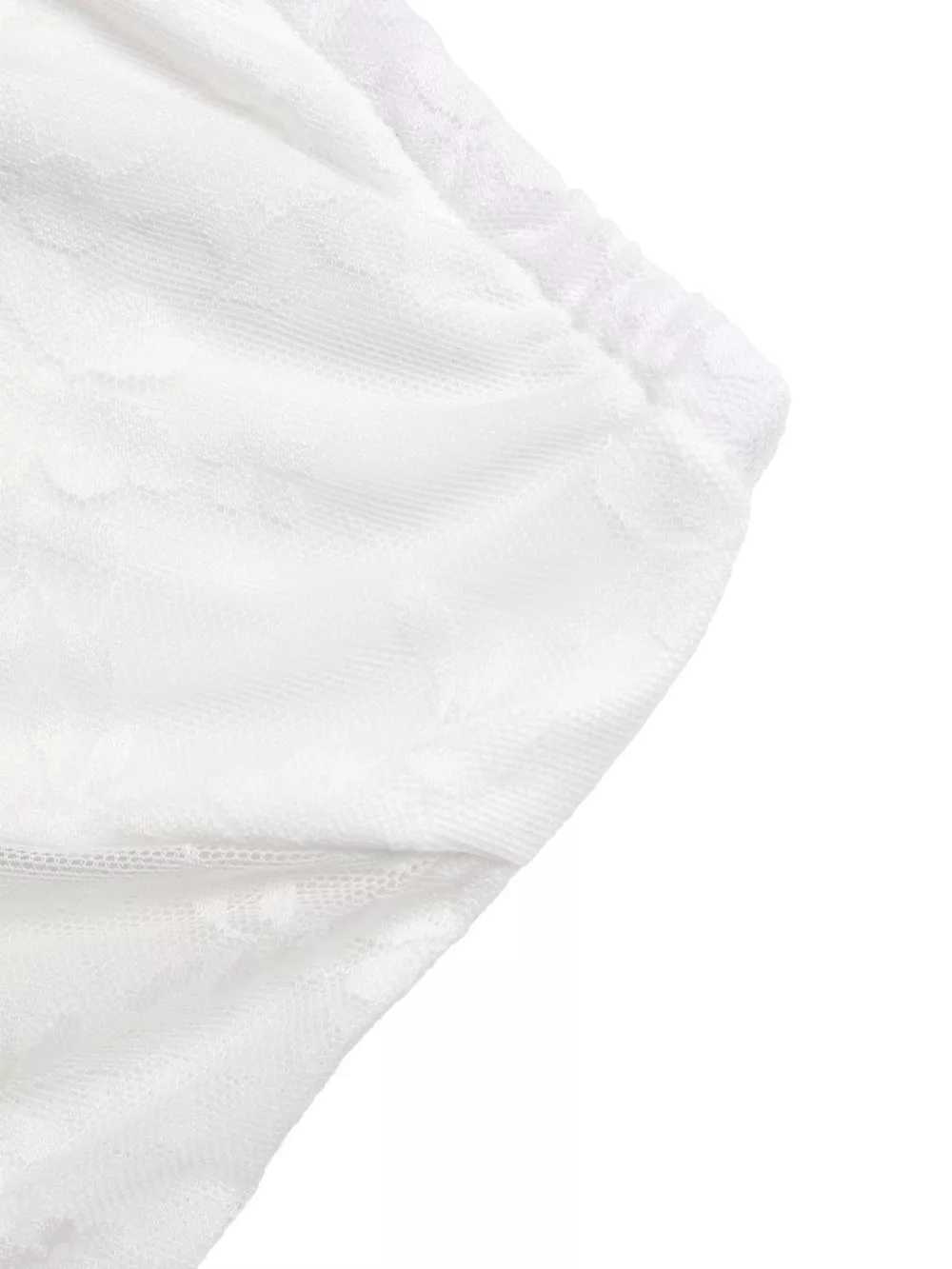 Ruched Lace Tube Top, image 8