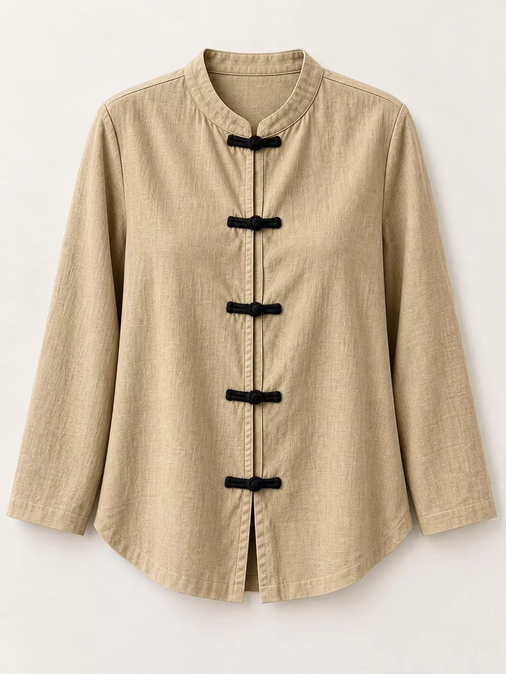 Chinese Style Mandarin Collar Blouse, image 12