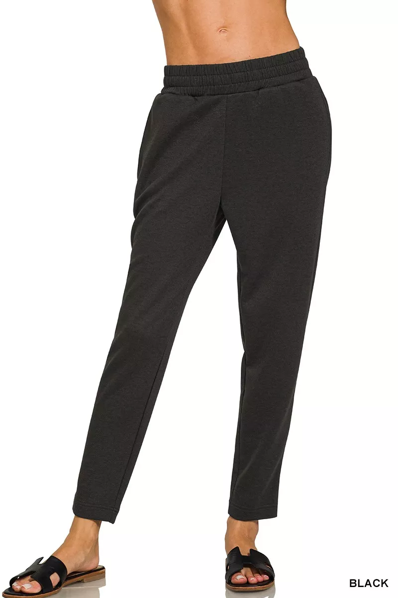 Scuba Capri Sweatpants with Pocket