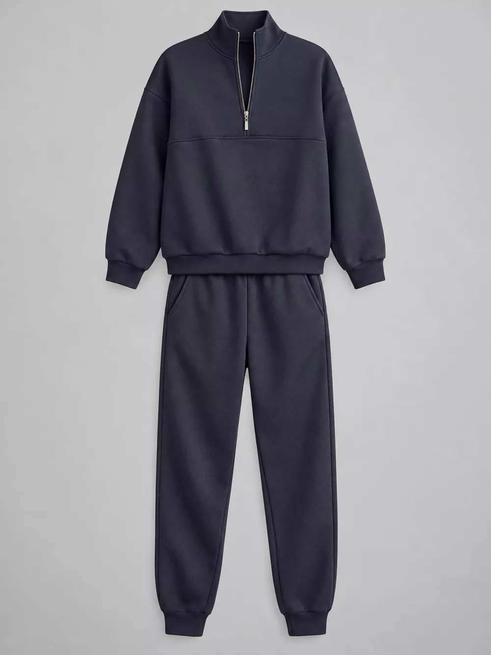 Half-Zip Sweatshirt and Joggers Set, image 18