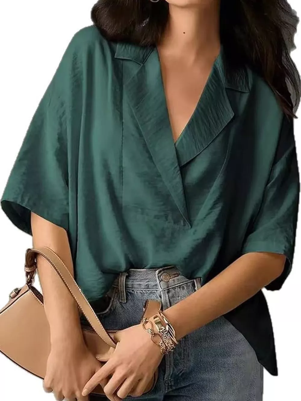 Half Sleeve Oversized Blouse, image 21