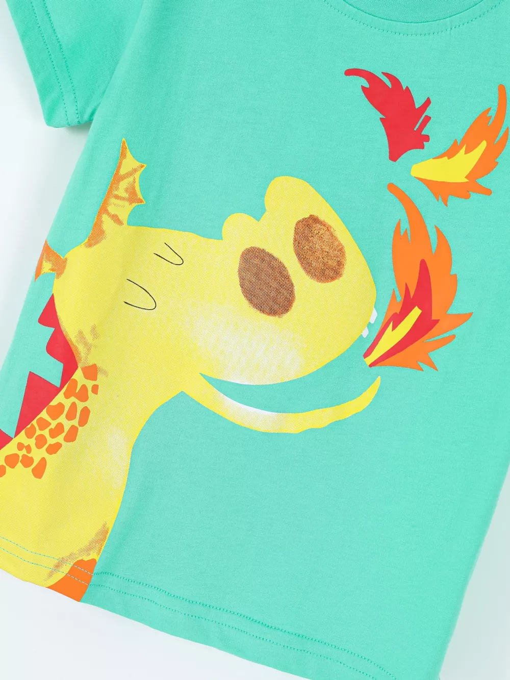 Children's Dinosaur Round Neck Short Sleeve T-Shirt, image 5