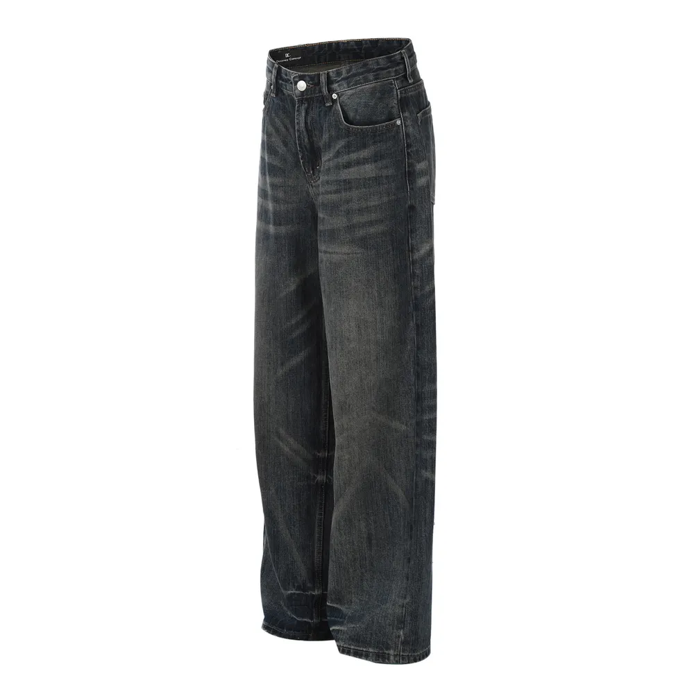 Men's Wide Leg Jeans, image 2