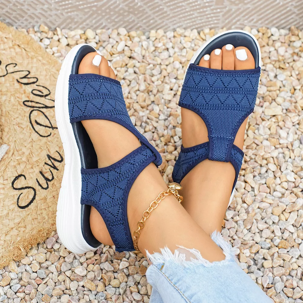 Open Toe Flats Sandals, image 13