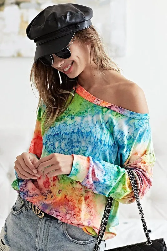 Tie Dye Soft Knit Jersey T-Shirt, image 20
