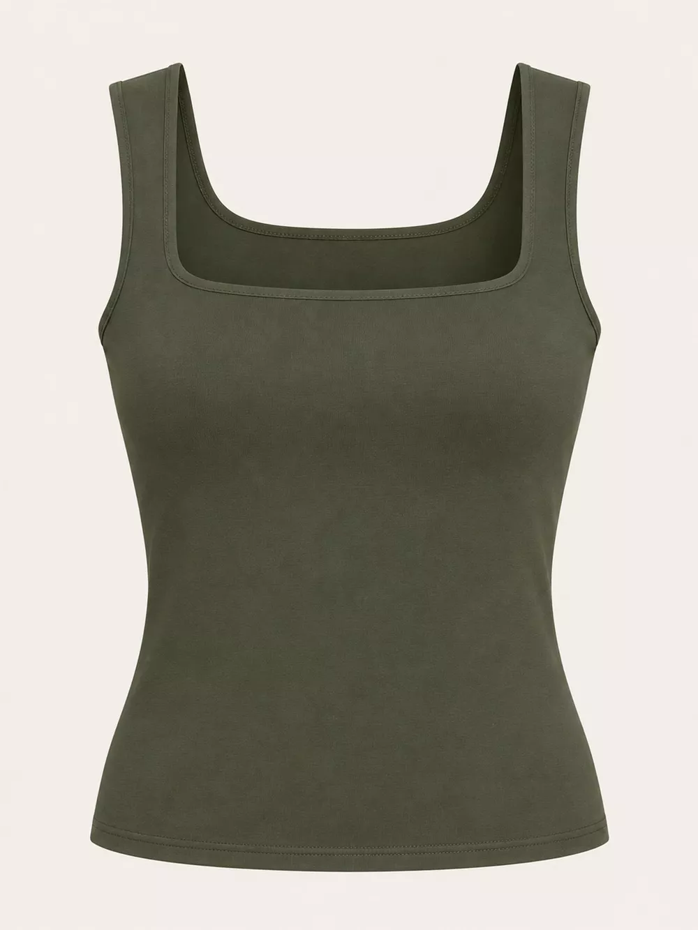 Square Neck Slim-Fit Tank, image 58