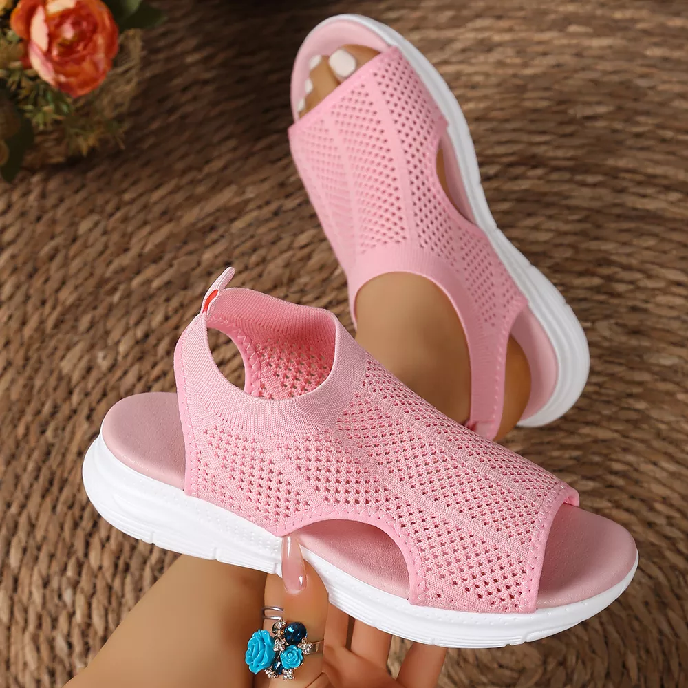 Breathable Mesh Open Toe Sandals, image 14