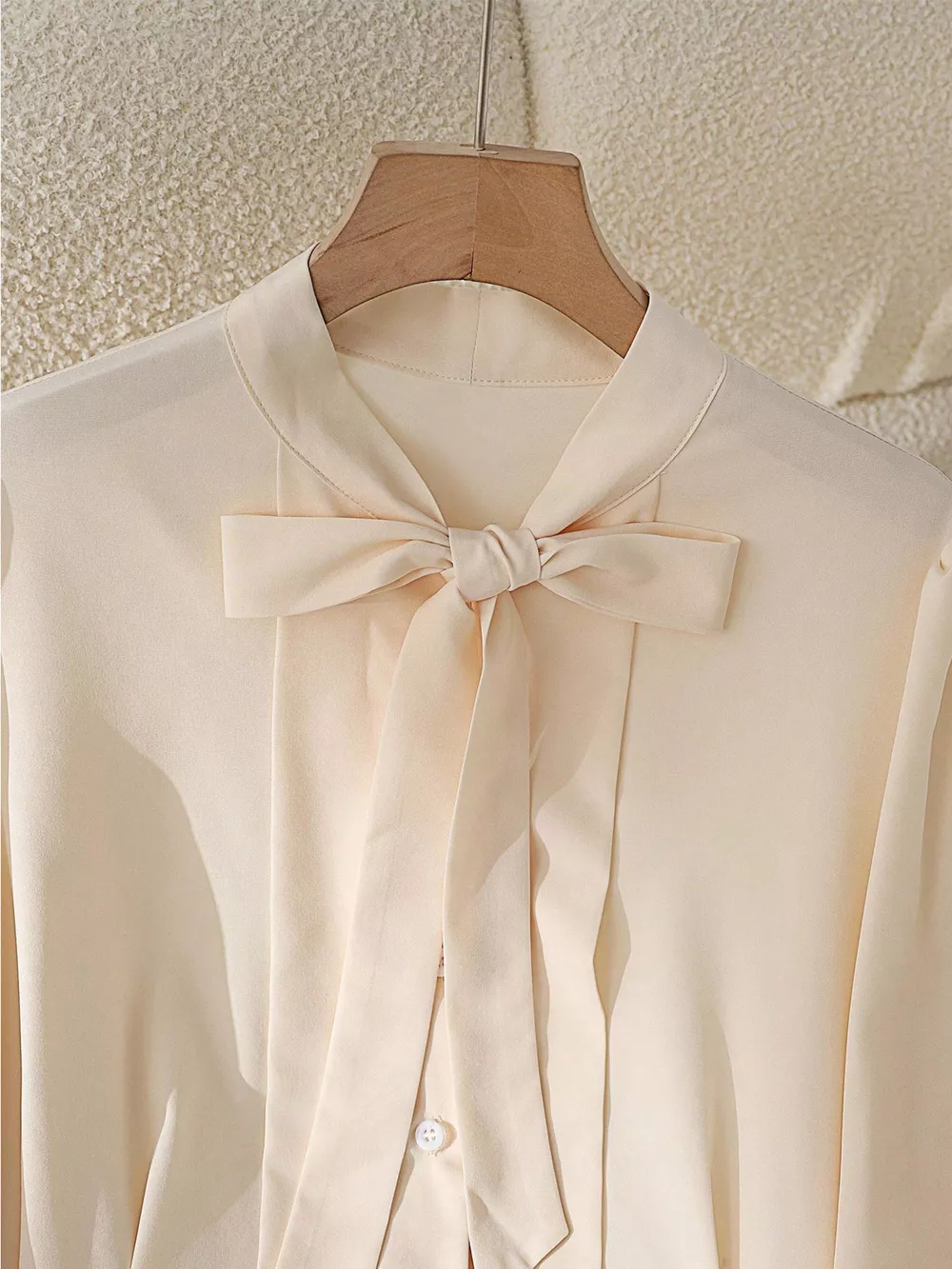 Bow Tie Long Sleeve Shirt, image 3