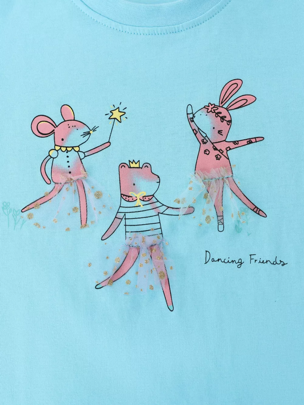 Children's Dancing Friends Graphic T-Shirt, image 4