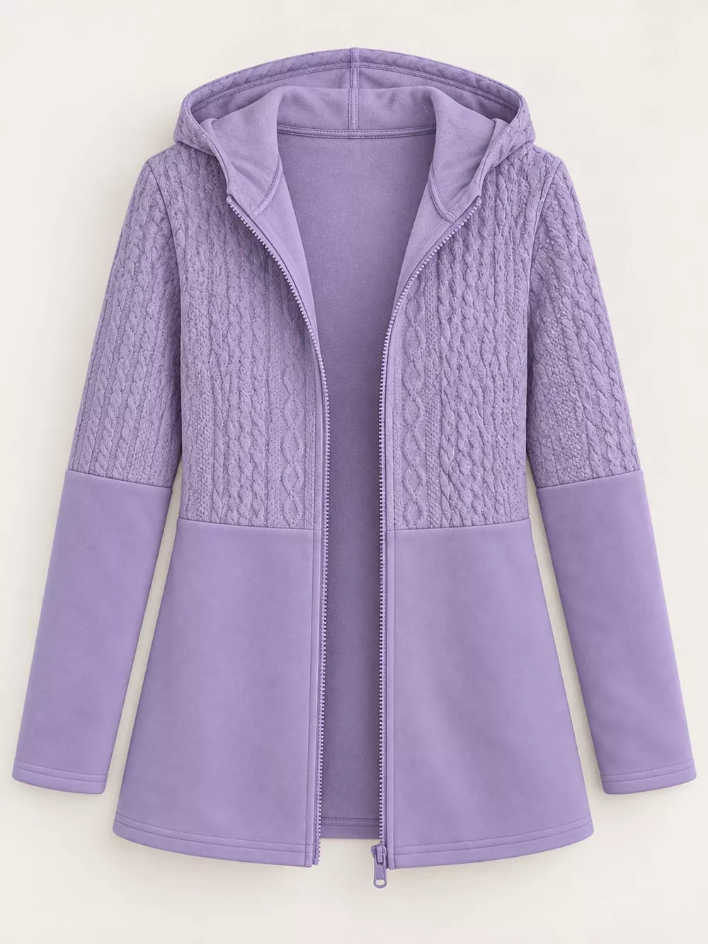 Full Size Hooded Zip-Up Jacket Plus Size, image 15