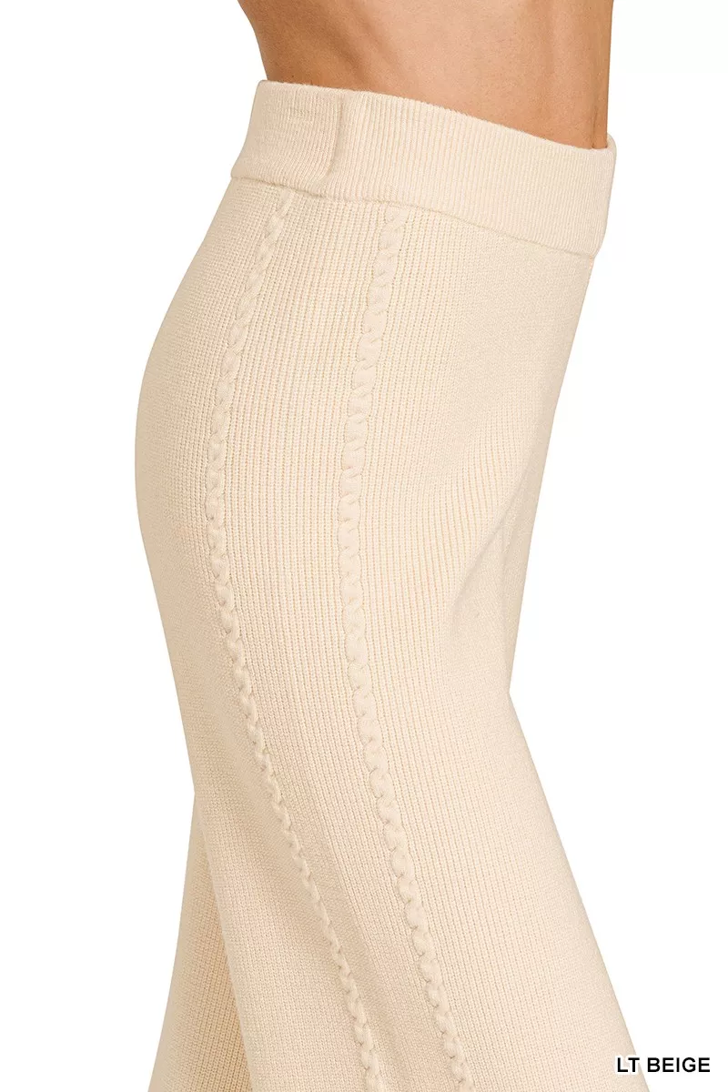 Viscose Sweater Pants, image 7