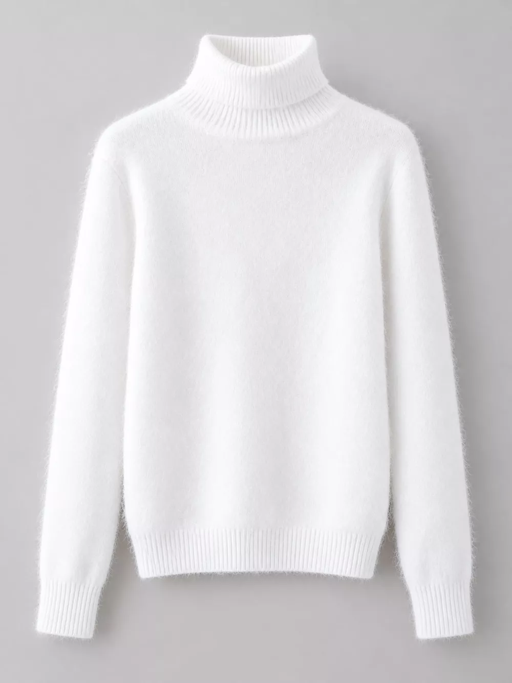 Full Size Turtleneck Long Sleeve Sweater Plus Size, image 19