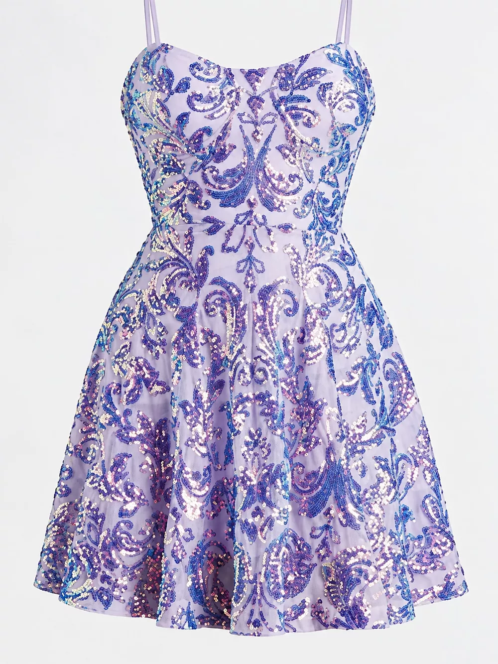 Sequin Embellished Mini Dress, image 6