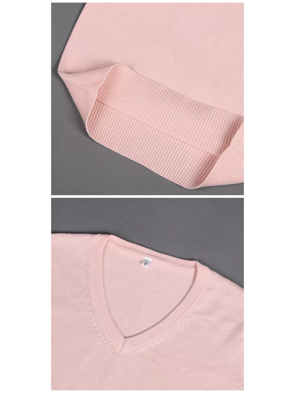 Full Size V-Neck Long Sleeve Sweater Plus Size, image 26