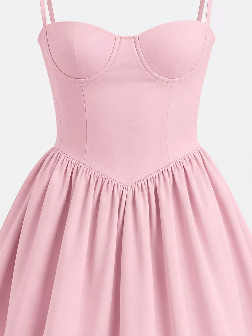 Sweetheart Neck Midi Cami Dress, image 30